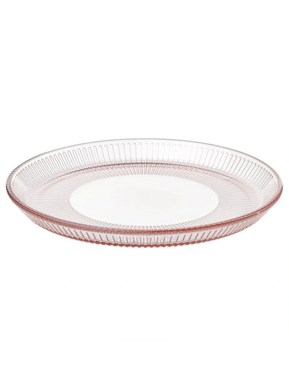 Pink Stripe Side Plates – Set of 4